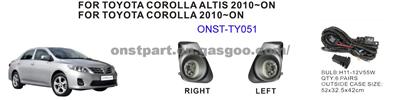 Fog Lamp for Toyota Corolla Altis 2010~on/ Toyota Corolla 2010~on