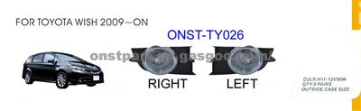 Fog Lamp for TOYOTA WISH 2009~ON ONST-TY026