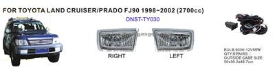 Fog Lamp TOYOTA LAND CRUISER/PRADO FJ90 1998~2002 HID Lamps