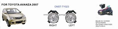 Fog Lamp TOYOTA AVANZA 2007