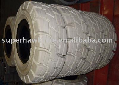 Non marking solid tyre,non marking forklift tire