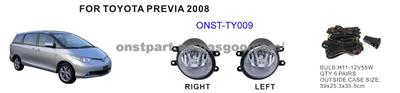 Fog Lamp for Toyota Previa 2008 Onst-ty009