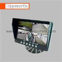 7 Inch Quad Vehicle Monitor Em-741q