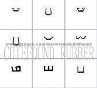 Flock Channels with Nitrile Epdm Viton Neoprene Natural Rubber