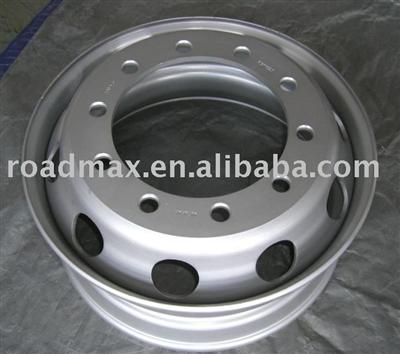 22.5X6.75 Tubeless Steel Wheel