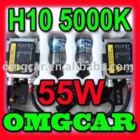 HID XENON conversion Kit 55w H10 5000K Single beam