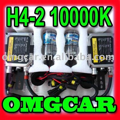 HID XENON conversion Kit 35w H4-2 10000K Single beam
