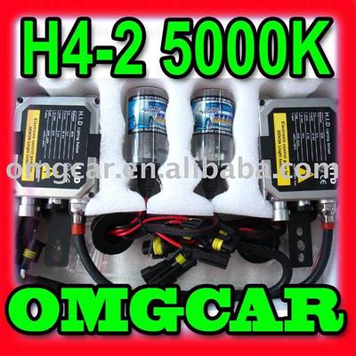 HID XENON conversion Kit 35w H4-2 5000K Single beam