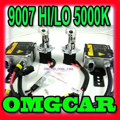 HID BIXENON conversion DUAL BEAM kit 35w HI/LO 9007 H/L 5000K BIXENON