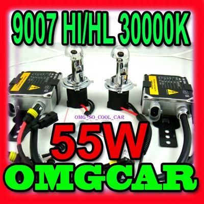 Hid Bixenon Conversion Dual Beam Kit 55w Hi/ Lo 9007 H/ L 30000k Bixenon