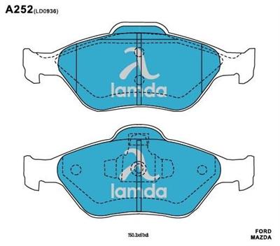 Ford ; Mazda Brake Pads