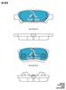 Dodge Chrysler Mitsubishi Brake Pads  5191271AB 