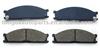 Top quality asbestos free type brake pads for toyota hiace