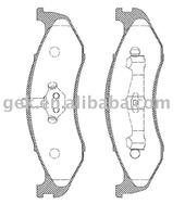 AMC JEEP WRANGLER/F brake pad