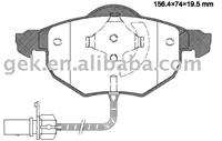 BRILLIANCE BS6/F brake pad