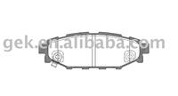 SUBARU  LEGACY/R Brake pad