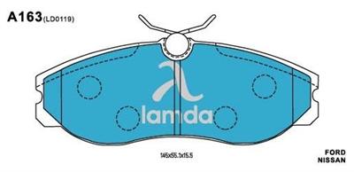 Ford Nissan Brake Pads 41060-9C526