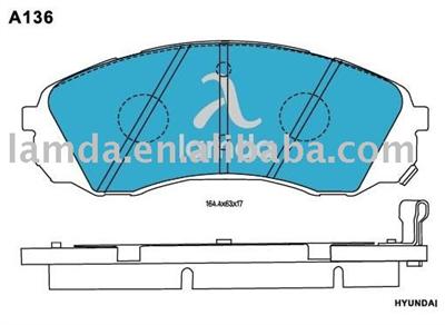 Kia Mercedes-Benz Brake Pads 04862603AA