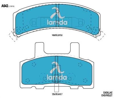 A642 Brake Pad