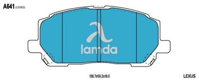 A641 Brake Pad