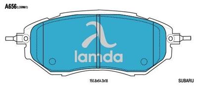 A656 Brake Pad