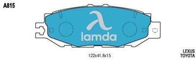 A815 Brake Pad