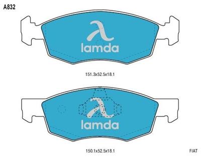 A832 Brake Pad