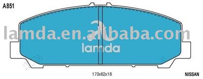 A851 Brake Pad