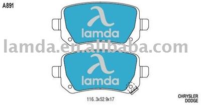 A891 Brake Pad