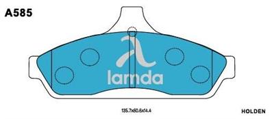 A586 Brake Pad