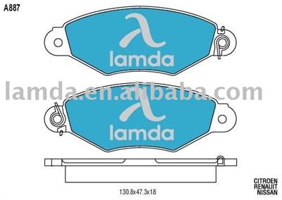 A887 Brake Pad