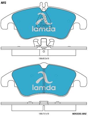 A812 Brake Pad