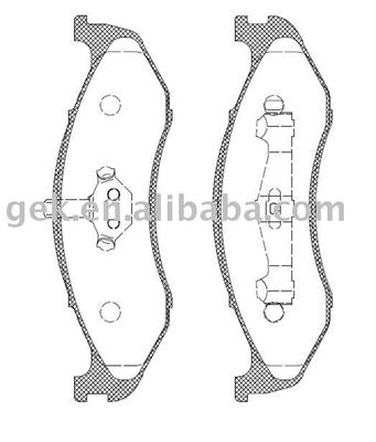 AMC JEEP WRANGLER/F brake pad