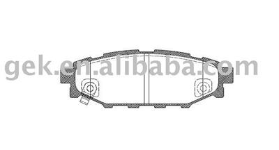 SUBARU  LEGACY/R Brake pad