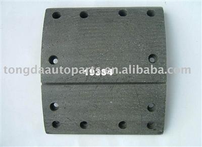 High quality brake lining for scania trucks WVA No.19384