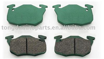 Top quality asbestos free type brake pads for Peugeot,Renault