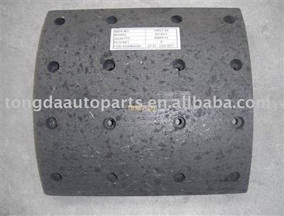 Non-asbestos Brake Lining for Scania Trucks 19927 (sv/ 42/ 1)