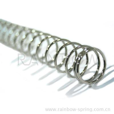 Spring for damming system