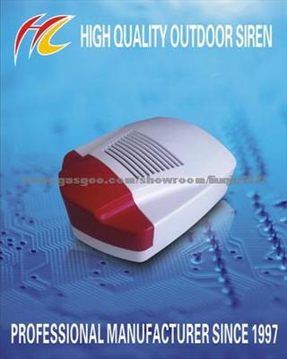 Hc-f11 Outdoor Siren with Strobe Burglarproof Alarm