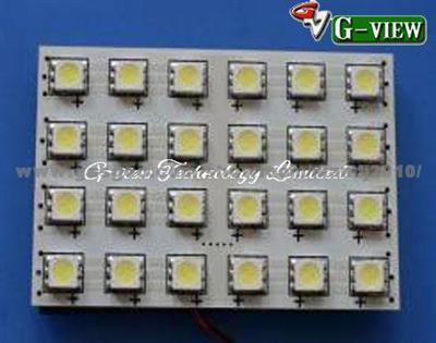 Car Led ( Doom Led Lamp ) D-25SMD 5050chips