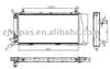 Aluminum radiator for AUDI 80