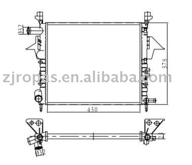 Radiator for Renault Twingo Oem. : 7701045212