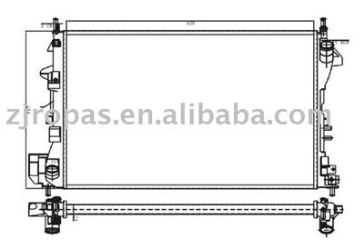 Radiator for OPEL VECTRA C OEM.:90478025