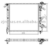 Aluminum radiator for RENAULT R19/CLIO         