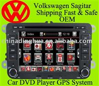 Touch screen Car DVD GPS System for Volkswagen Sagitar