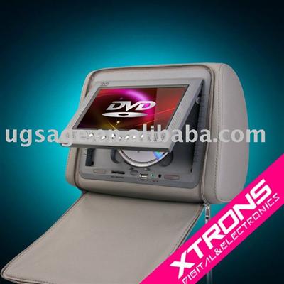 Hd702: Car Pillow Monitors with Ir/ Fm Transmitter/ Wireless Game