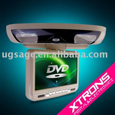 Cr903: 9 Inch Car Flip Down Dvd Player with Built-in Ir Transmitter