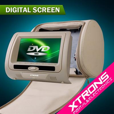 HD705: car headrest DVD with 7