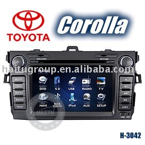 Special Car DVD for TOYOTA COROLLA