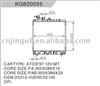 OEM:25310-02000/02100 radiator for HYUNDAI